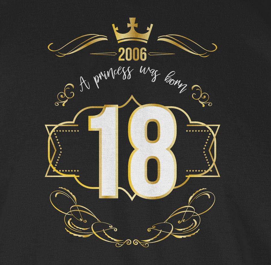 Shirtracer Achtzehnter Prinzessin Mädchen 2006 Shirts & Mehr Shirtracer Meist gekauft