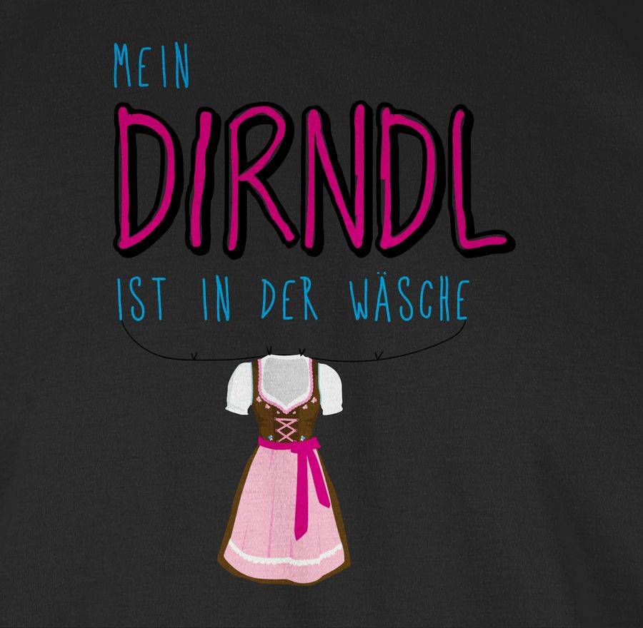 Shirtracer Mein Dirndl ist in der Wäsche Shirts & Mehr Shirtracer Sonderangebot