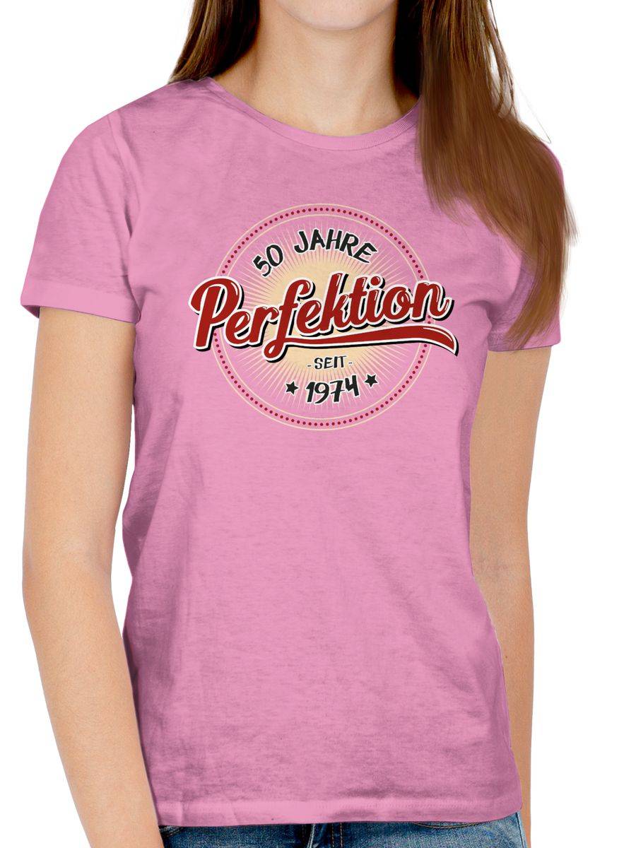 Shirtracer Fünfzig Jahre Perfektion 1974 I Shirts & Mehr Shirtracer Black Friday