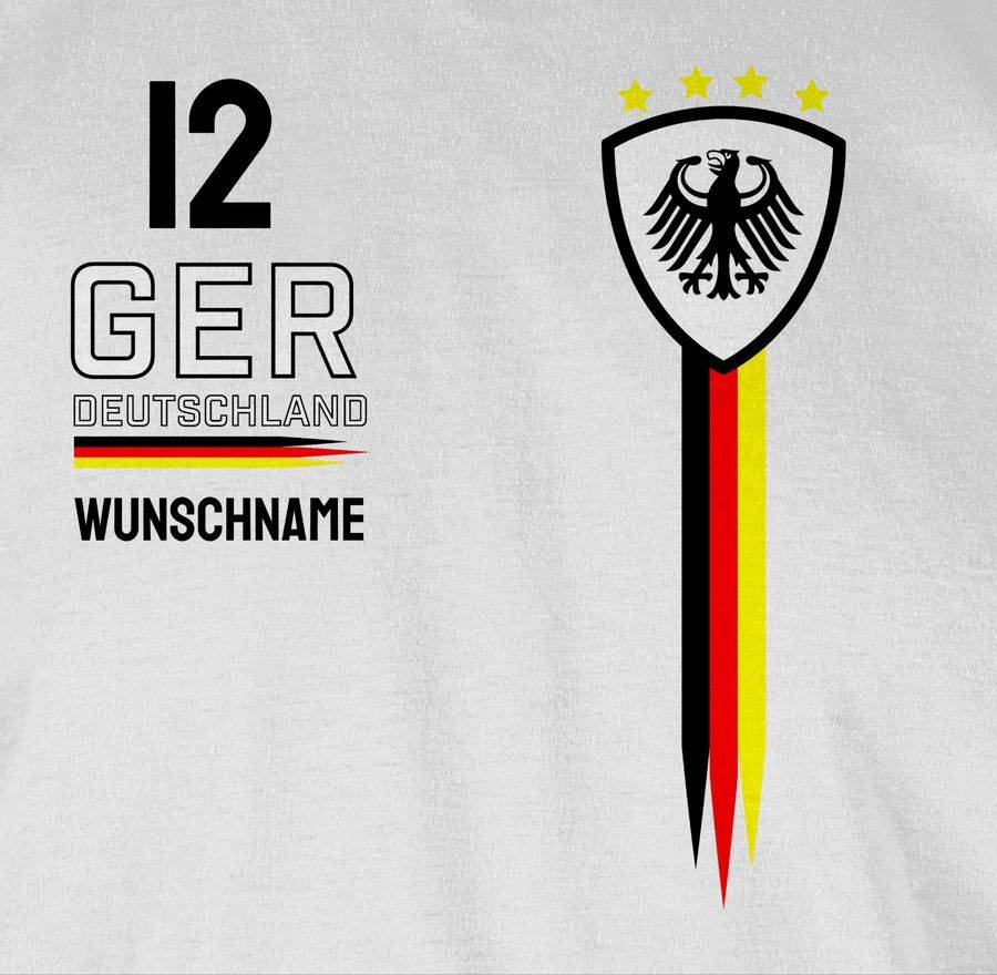 Shirtracer Deutschland WM Trikot Farben Shirts & Mehr Shirtracer Cyber Monday