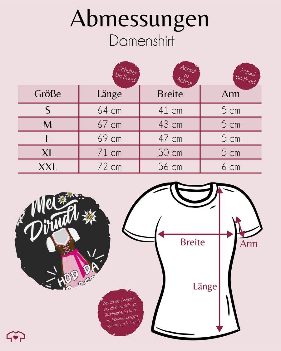 Shirtracer Mei Dirndl hod da Hund gfressn Shirts & Mehr Shirtracer Kauf eins, bekomm eins gratis