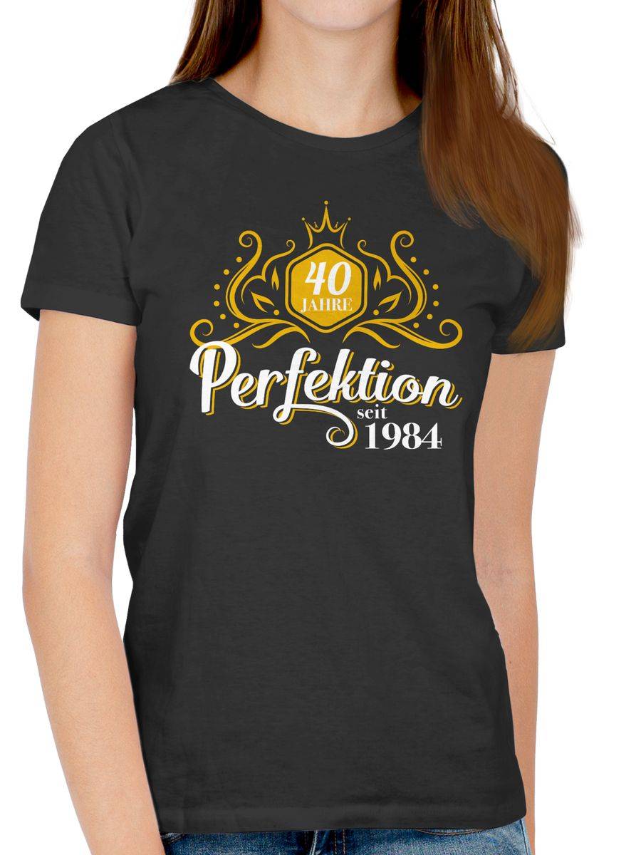 Shirtracer Vierzig Jahre Perfektion 1984 Shirts & Mehr Shirtracer Super Sparpreis