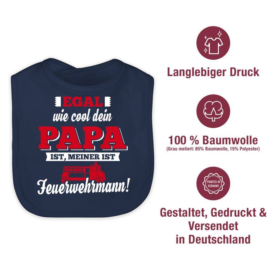 Shirtracer Egal wie Cool dein Papa meiner ist Feuerwehrmann Shirts & Mehr Shirtracer Vierteljährliche Förderung