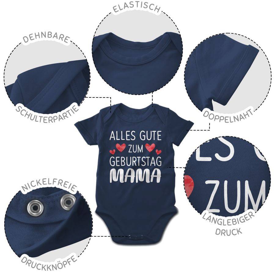 Shirtracer Alles gute zum Geburtstag Mama weiß: Tshirt Gym Bag Shirtracer Clearance-Verkauf