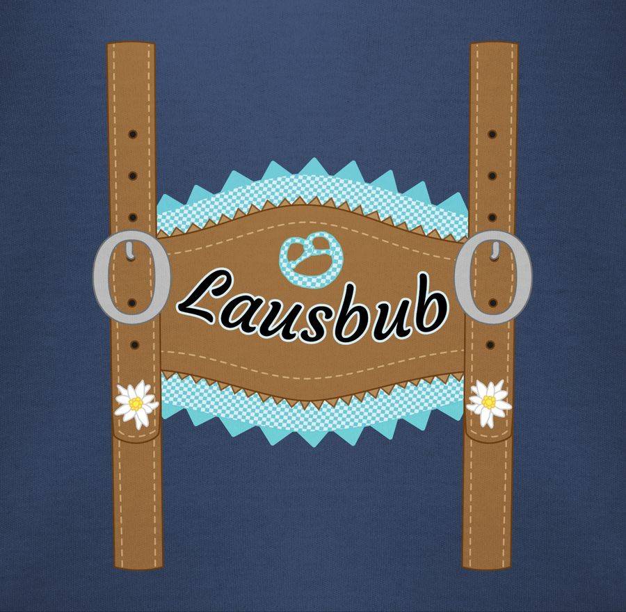 Shirtracer Lausbub Lederhose: T-Shirt Rucksack Shirtracer Kostenloser Versand international