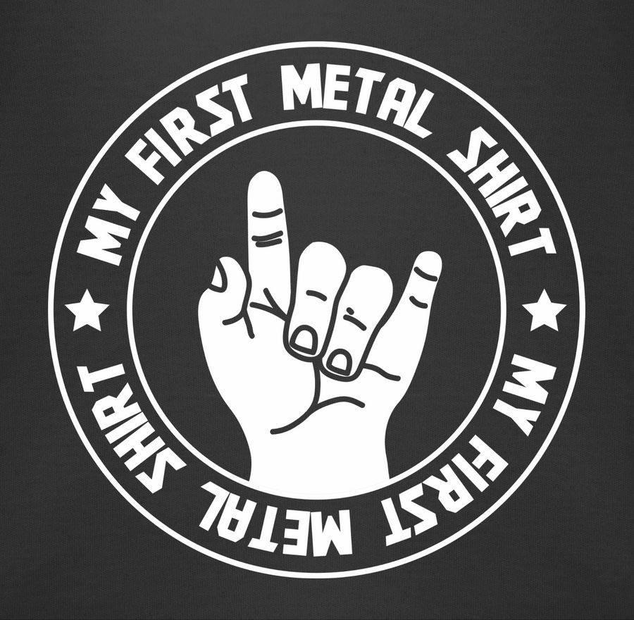 Shirtracer My first Metal Shirt Shirts & Mehr Shirtracer Speichern exportieren