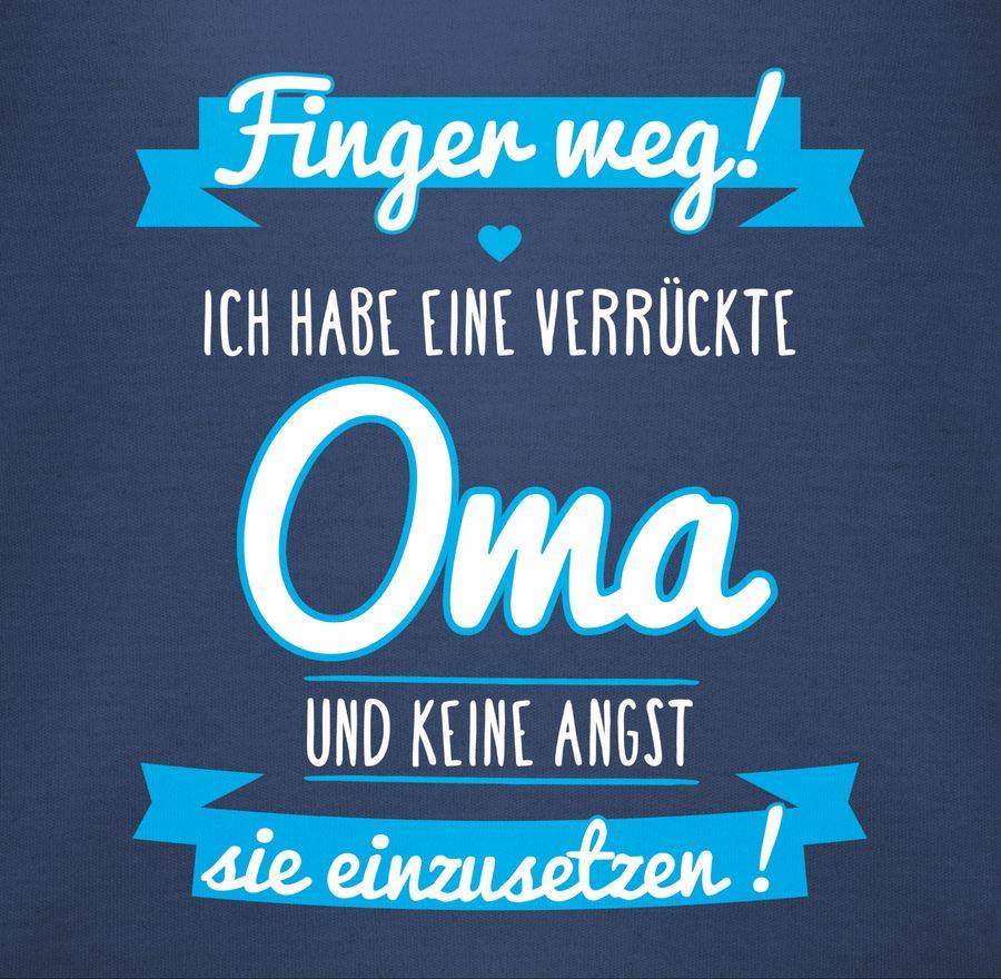 Shirtracer Ich habe eine verrückte Oma blau Shirts & Mehr Shirtracer 50% Rabatt für begrenzte Zeit