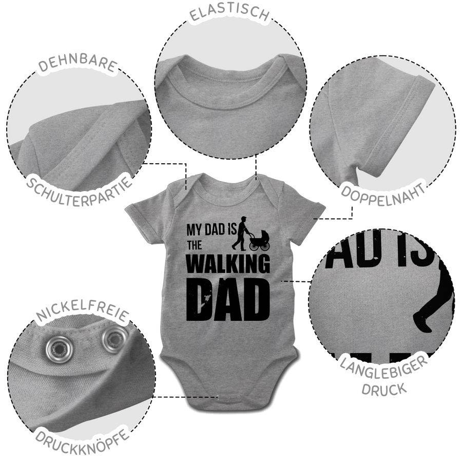 Shirtracer My Dad is the Walking Dad Shirts & Mehr Shirtracer Angebote