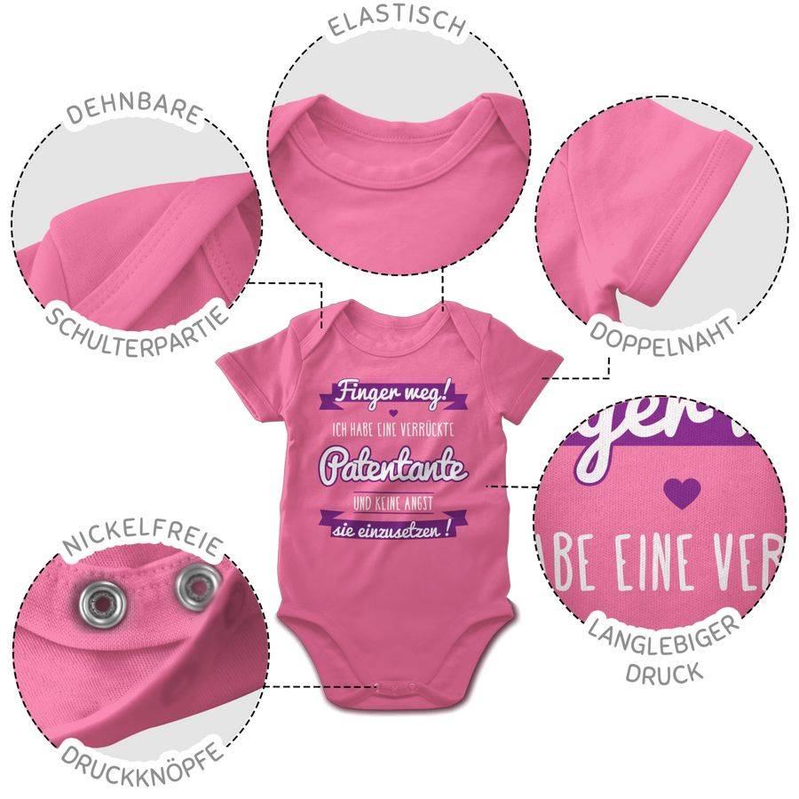 Shirtracer Ich habe eine verrückte Patentante lila Shirts & Mehr Shirtracer Meist gekauft