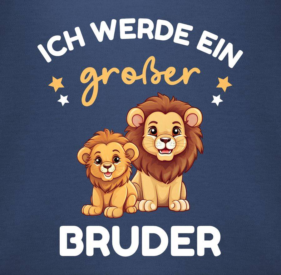 Shirtracer Ich werde großer Bruder Geschenk Löwen Shirts & Mehr Shirtracer Cyber Monday