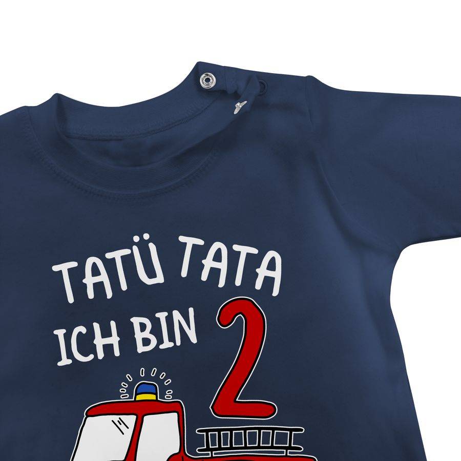 Shirtracer Tatü Tata Ich bin 2 - Feuerwehr Zweiter Geburtstag: Tshirt Gym Bag Shirtracer Neueste Mode