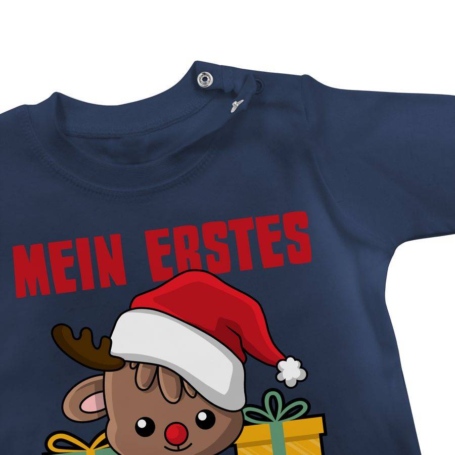 Shirtracer Mein erstes Weihnachten mit Rentier Shirts & Mehr Shirtracer Räumungsverkauf