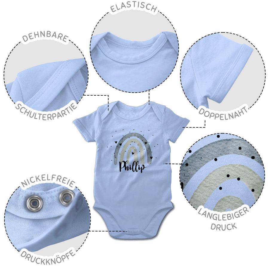 Shirtracer Regenbogen Name: T-Shirt Turnbeutel Shirtracer Neueste Stile