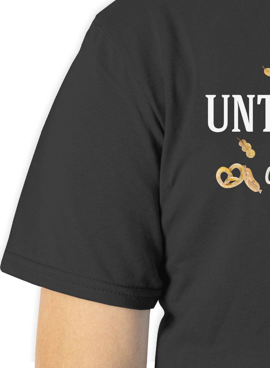 Shirtracer Unterhopft - Schriftzug und Volksfest Symbole: T-Shirt Turnbeutel Shirtracer Clearance-Verkauf