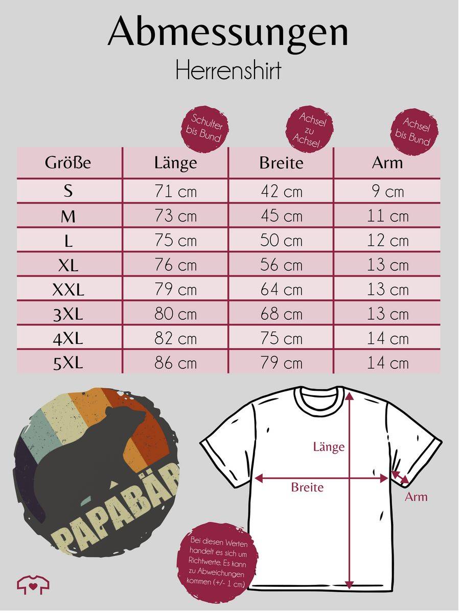 Shirtracer Papa Bär Vintage: T-Shirt Gym Bag Shirtracer Im Verkauf