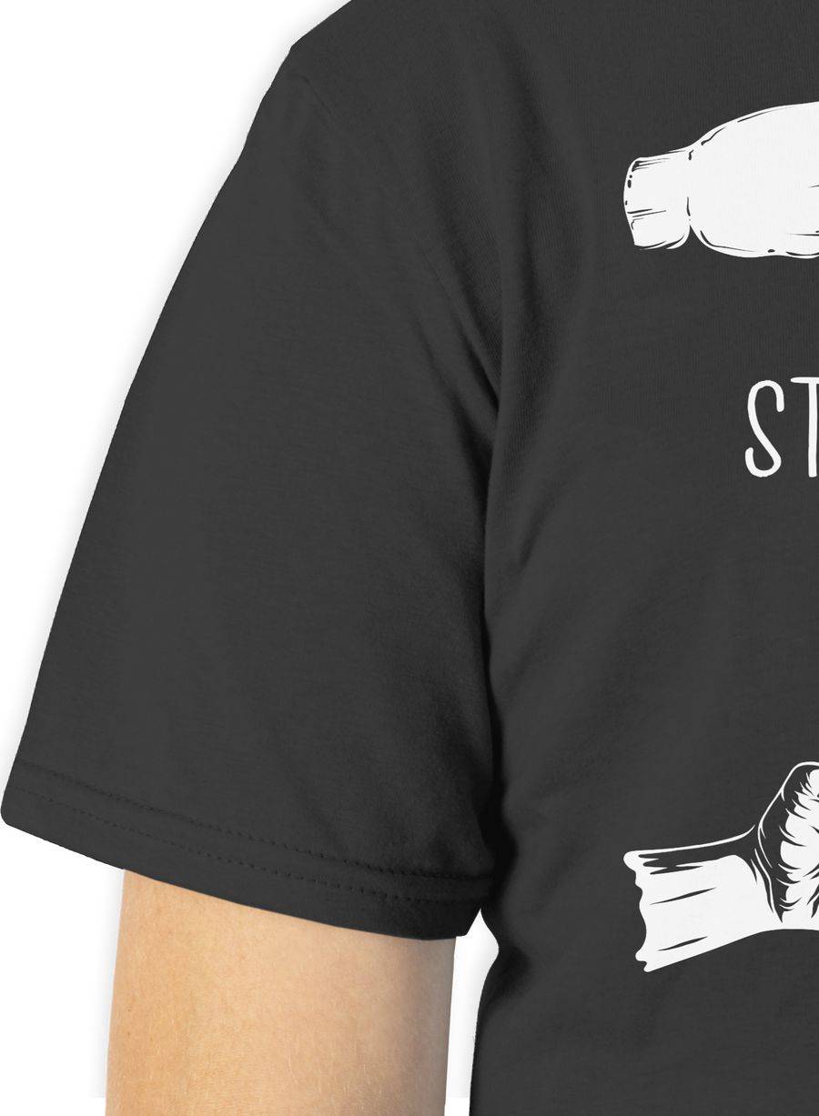Shirtracer Biergeschenke Lustig - Schere Stein Bier - Hopfen - Herrentag Geschenk: T-Shirt Shirtracer Outlet