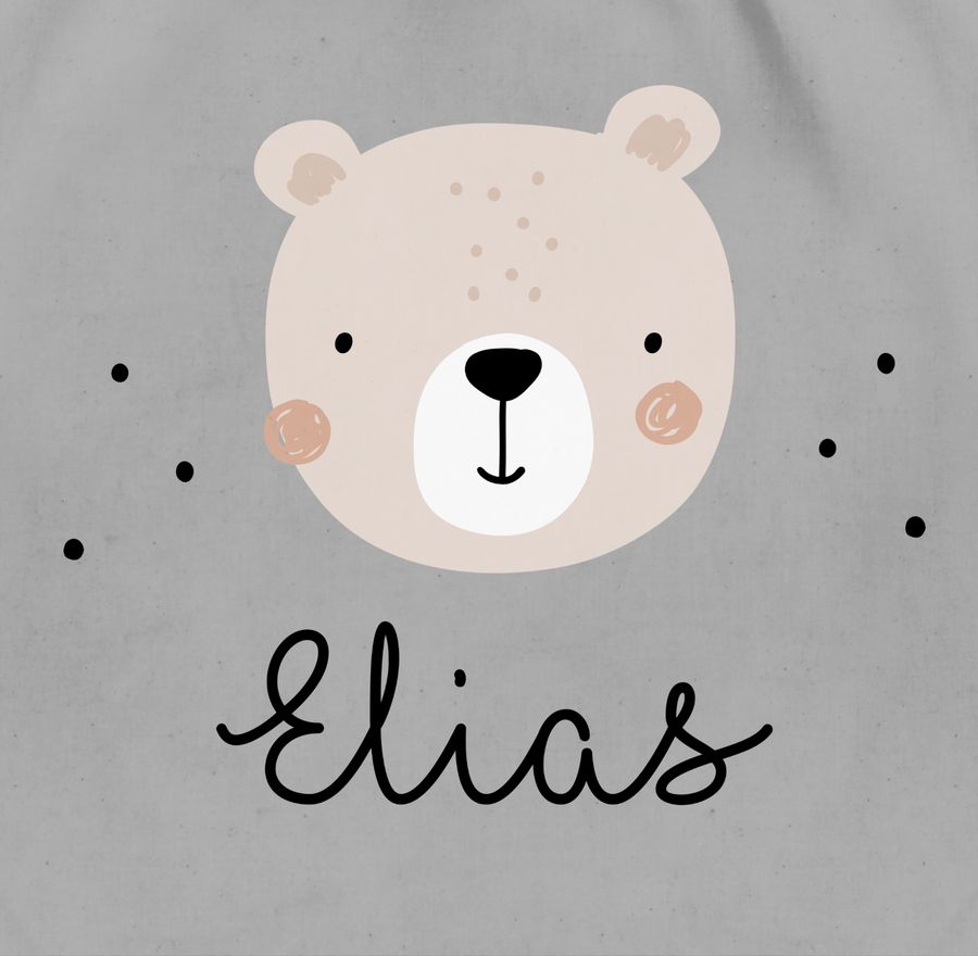 Shirtracer Süßer Heller Bär Bärenmotiv Bären Bear: Tshirt Rucksack Shirtracer Kostenloser Versand