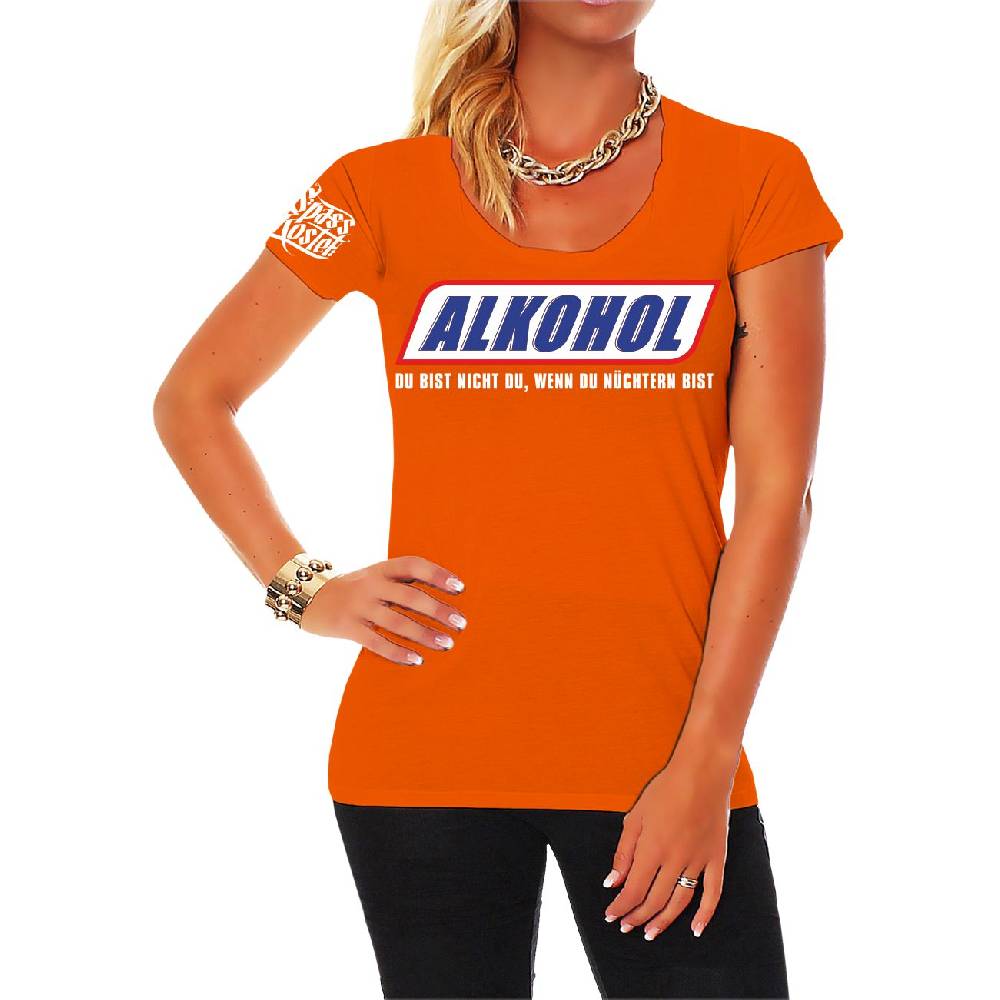 Spass Kostet Frauen T-Shirt Spass kostet Alkohol Spass funshirt lustige Sprüche Super Rabatt