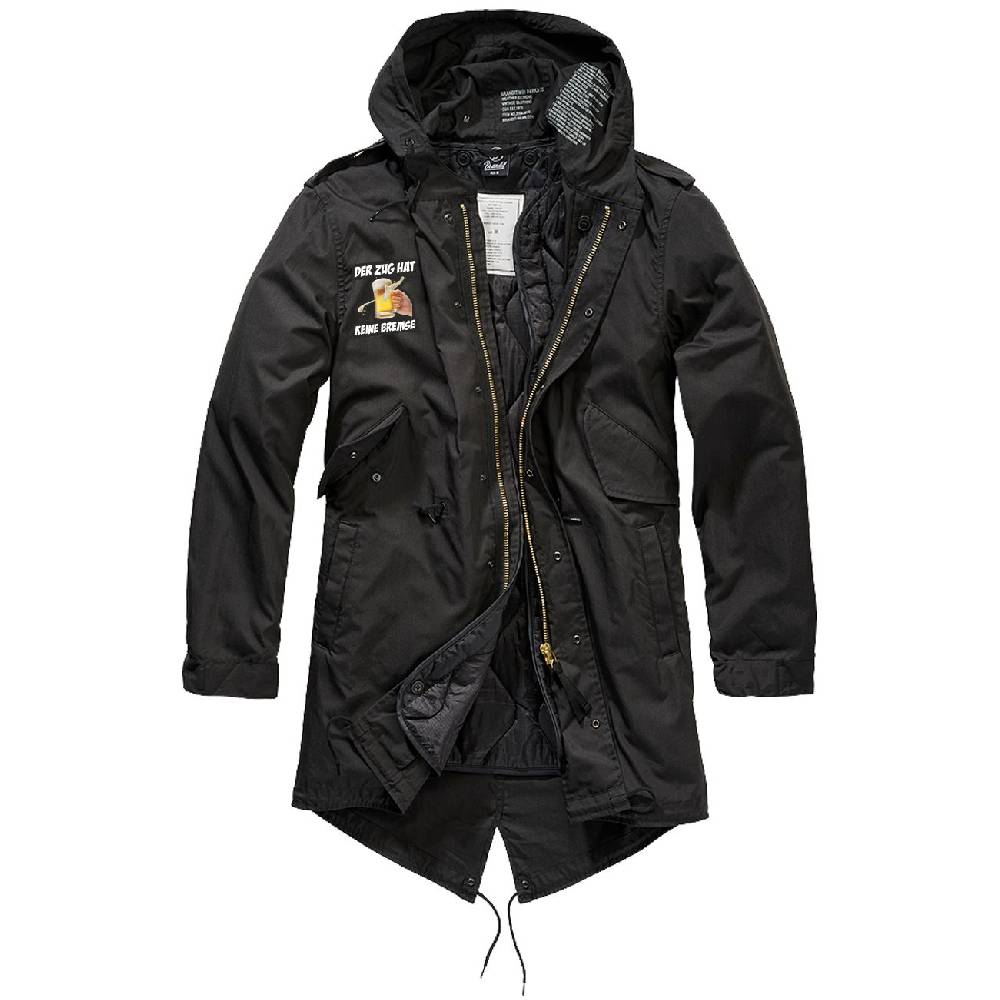 Spass Kostet Parka lang Winter Jacke mit heraustrennbaren Futter Der Zug hat keine Bremse Neuheiten