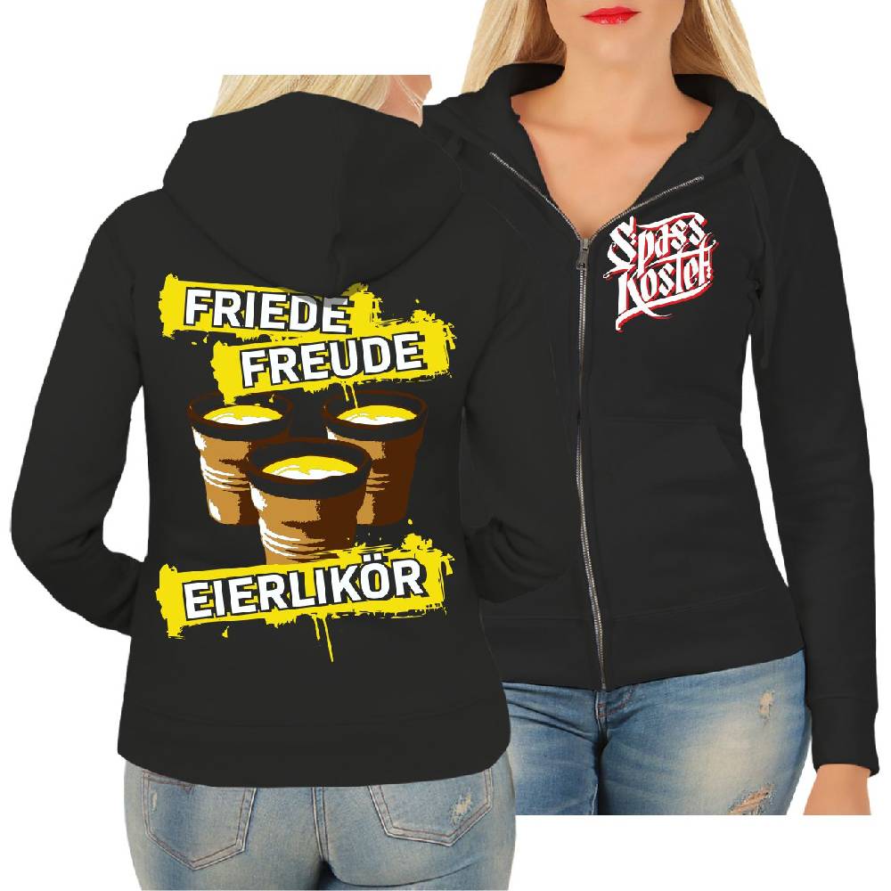 Spass Kostet Frauen Kapujacke Eierlikör Black Friday Preise