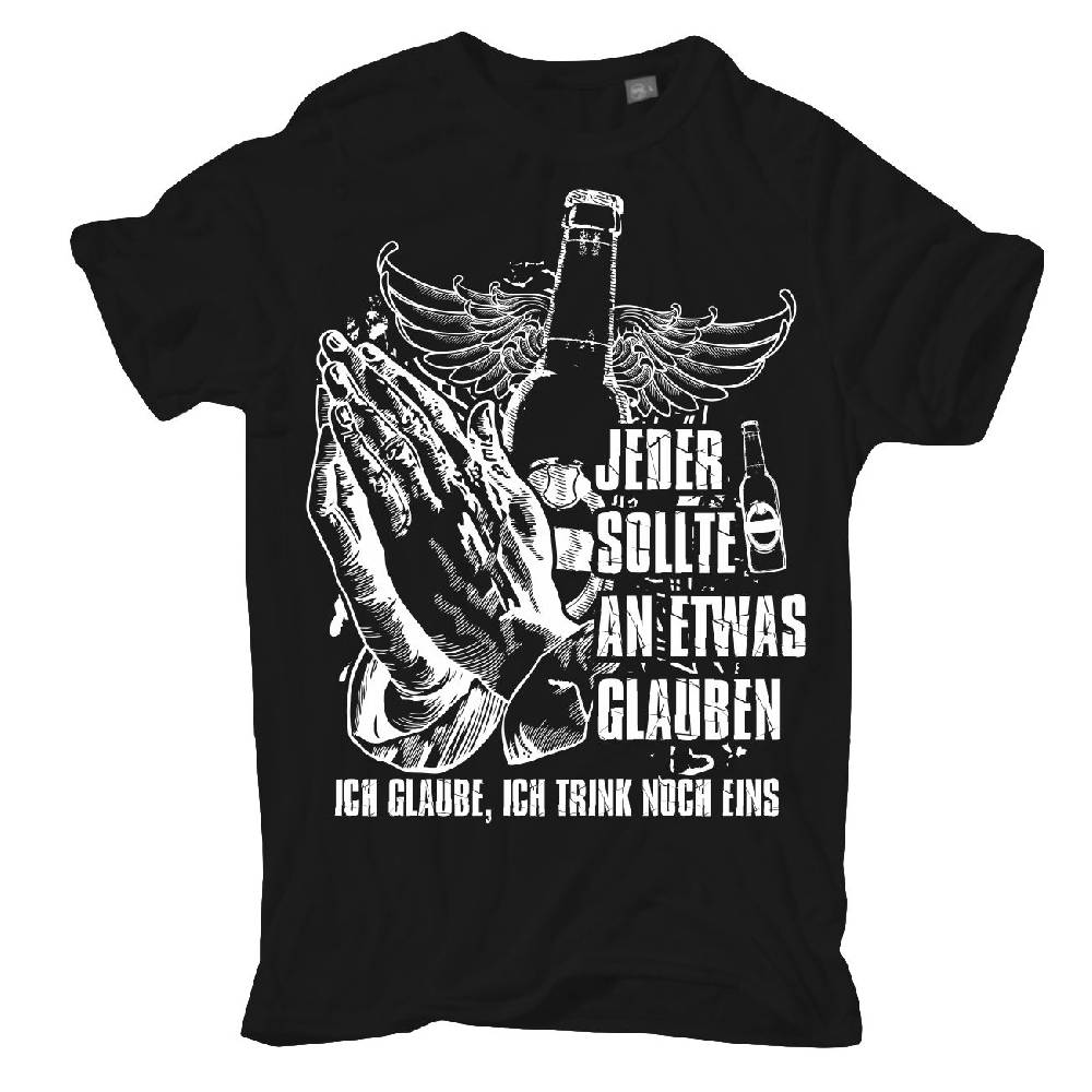 Spass Kostet Übergrößen Männer T-Shirt Ich glaube ich trink noch eins 3XL bis 8XL Zeitbegrenzte Promotion