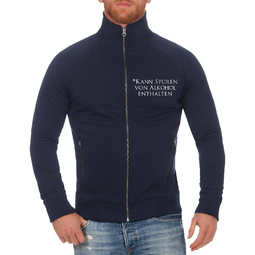 Spass Kostet Männer Sweatjacke Kann Spuren von Alkohol enthalten Große Rabatte