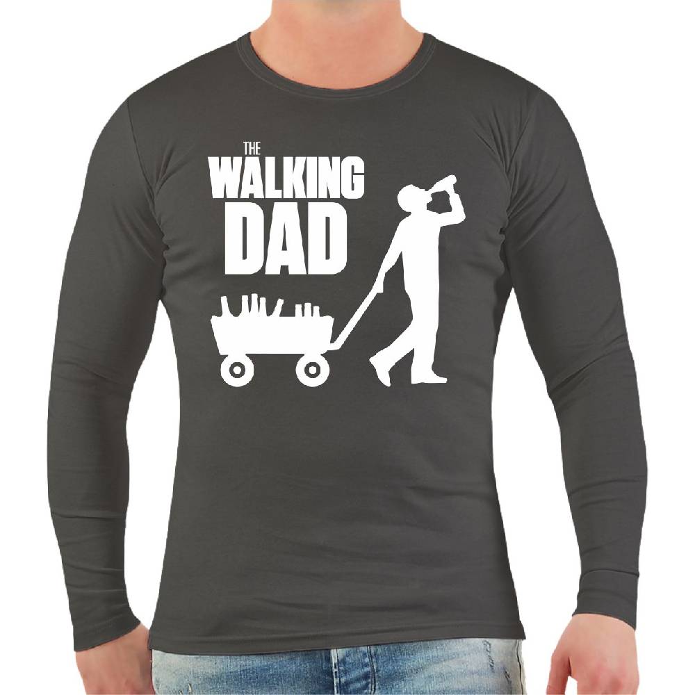 Spass Kostet Männer Longsleeve The Walking DAD JETZT KAUFEN