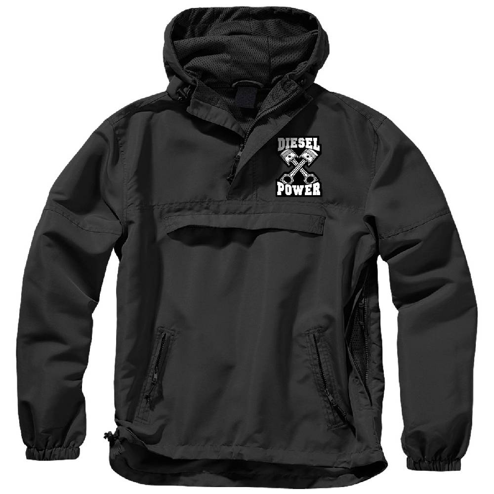 Spass Kostet SOMMER Schlupfjacke Windbreaker DIESEL POWER Letzter Tag
