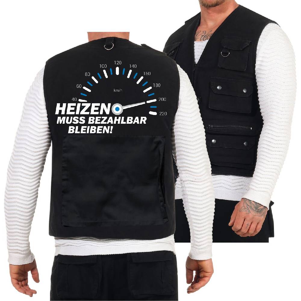 Spass Kostet Weste mit vielen Taschen Heizen muss bezahlbar bleiben Rabatte dieses Monats