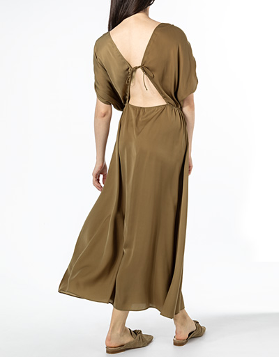 SECOND FEMALE Kleid mit offenem Rücken und Cut-Out Letzte 3 Tage