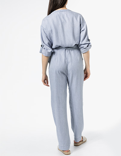 Replay Jumpsuit mit Lyocell und Leinen Nur für heute
