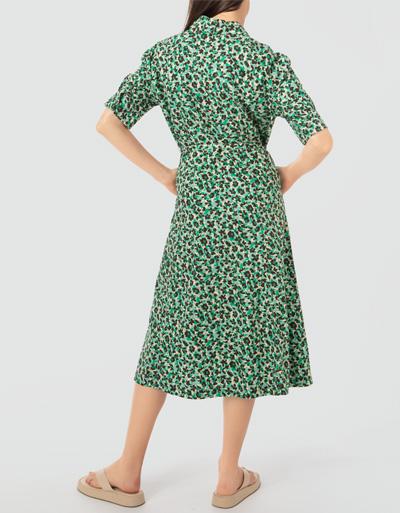 Marc O'Polo Hemdblusenkleid mit abstrakten Print Verkauf