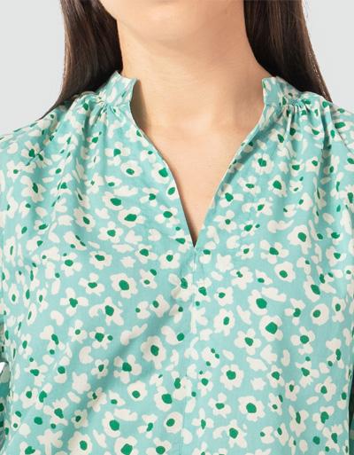 Marc O'Polo Blusenshirt mit Allover-Print Blitzverkäufe