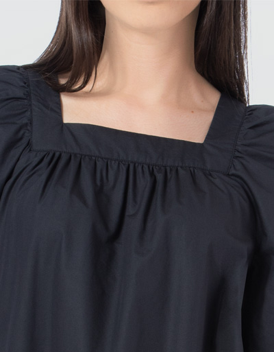 Marc O'Polo Stufenkleid mit eckigen Ausschnitt Kostenloser Versand