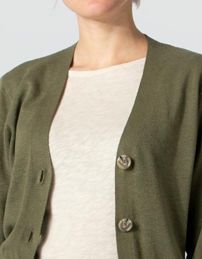 Marc O'Polo Cardigan aus Baumwolle und Leinen Sonderangebot