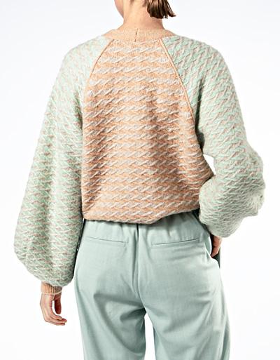 SECOND FEMALE Cardigan mit Alpakawolle Riesige Ersparnisse