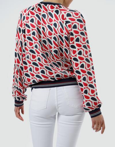 Pepe Jeans Bluse im Stil eines Blousons Kostenlose Rückgabe
