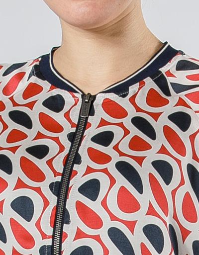 Pepe Jeans Bluse im Stil eines Blousons Kostenlose Rückgabe