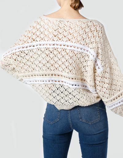 LIU JO Pullover im Lochstrickmuster Bis zu 65% Rabatt
