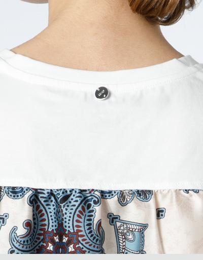 LIU JO Blusenshirt im Material Mix Nur für heute