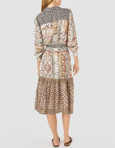 Replay Hemdblusenkleid mit aufregendem Print Clearance-Verkauf