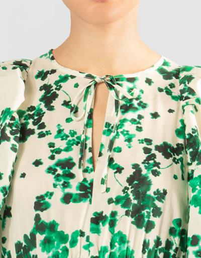 Marc O'Polo Kleid mit abstrakten Print Sonderangebot