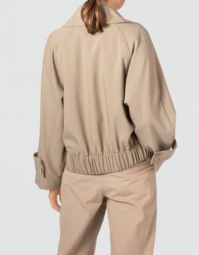 SECOND FEMALE Blouson mit elastischer Saumverarbeitung Günstig kaufen