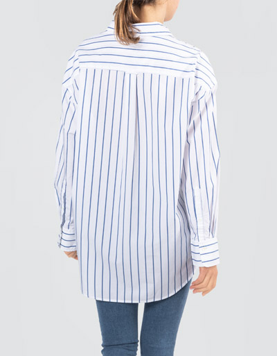 Gant Oversize Bluse im Streifen-Look Saisonschlussverkauf