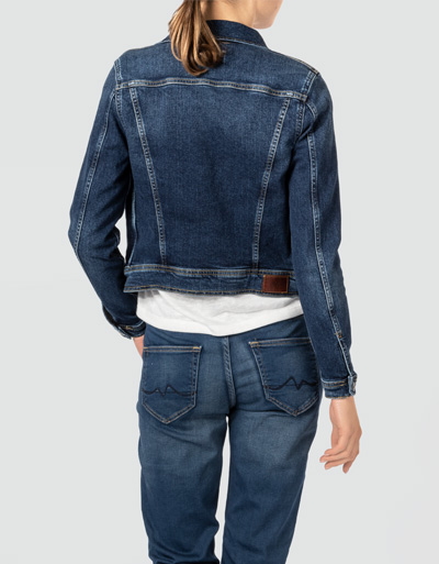 Pepe Jeans Jeansjacke in dunkler Waschung Blitzangebot