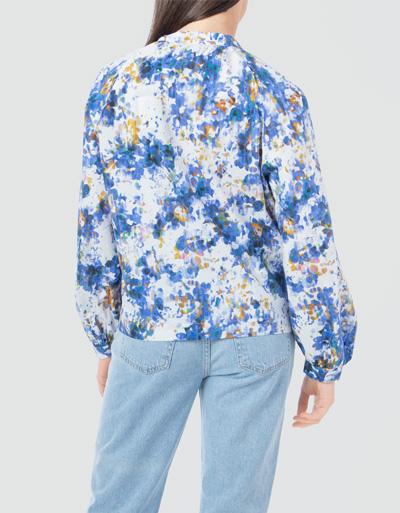 Marc O'Polo Bluse mit Allover-Print Riesige Ersparnisse