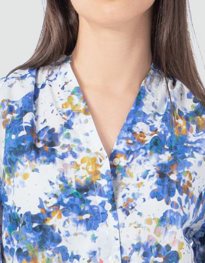 Marc O'Polo Bluse mit Allover-Print Riesige Ersparnisse