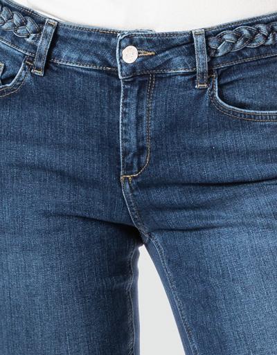 LIU JO Boot-Cut Jeans mit geflochtenen Denimdetails Kostenlose Rückgabe