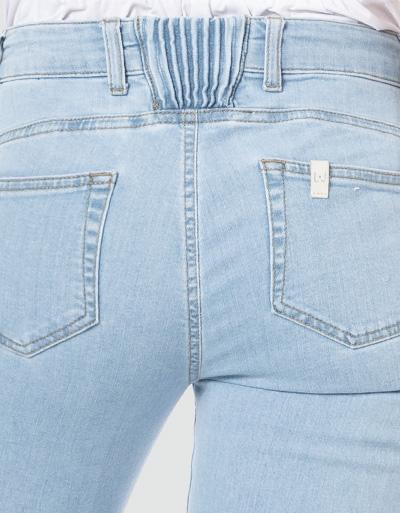 LIU JO Boot-Cut Jeans mit Elastikeinsatz am Bund Begrenzte Freigabe