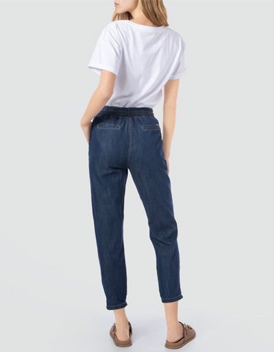 LIU JO Jogpants aus leichtem Denim Letzte 3 Tage